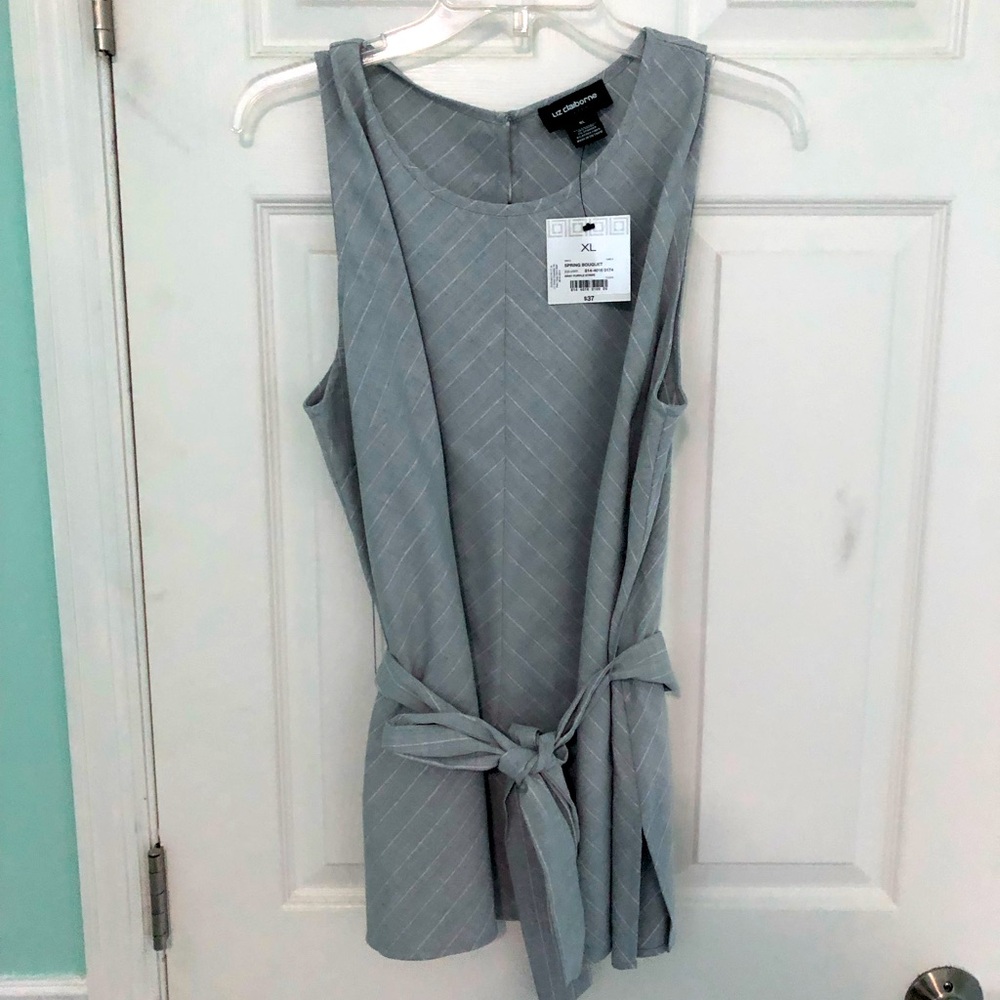 Liz Claiborne Striped Blouse